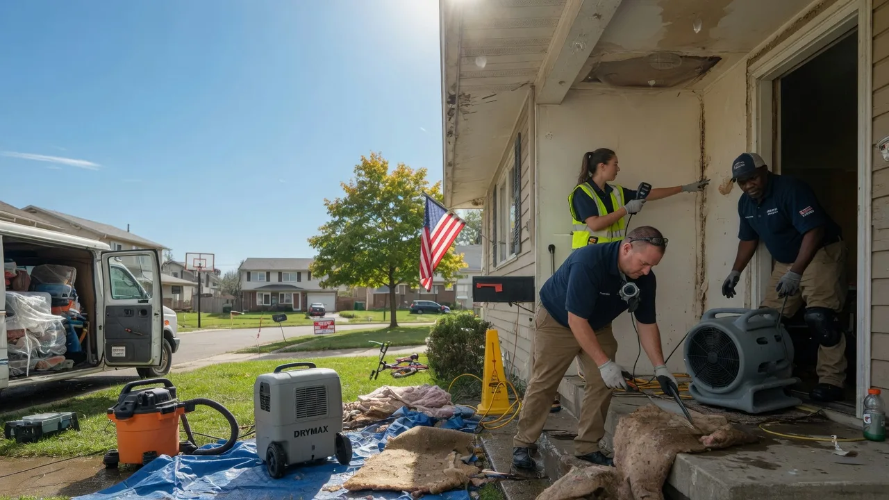 Water Damage Restoration in Wallaceton, PA near me